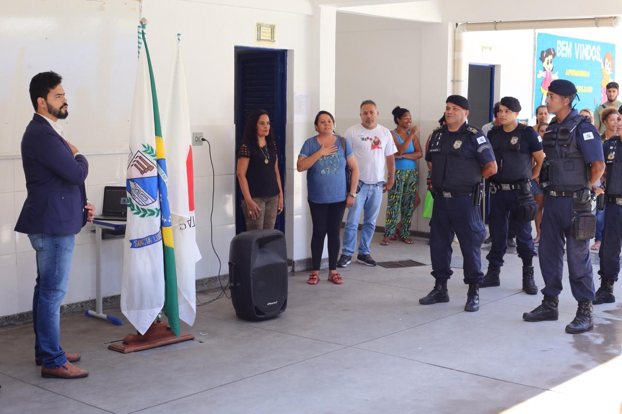 Momento Cívico nas escolas de Santa Luzia Prefeitura Municipal de Santa Luzia Momento Cívico nas escolas de Santa Luzia Prefeitura Municipal de Santa Luzia
