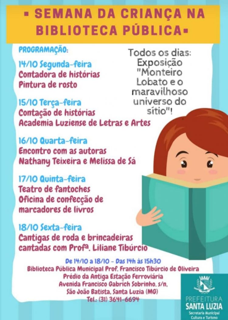 Novembro traz muitas histórias, jogos e música à Biblioteca Infantil —