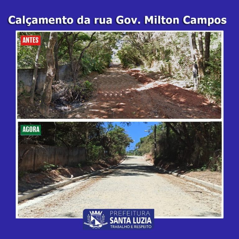 Finalizado calçamento poliédrico nas ruas Bias Fortes e Governador Milton Campos no bairro Finalizado calçamento poliédrico nas ruas Bias Fortes e Governador Milton Campos no bairro