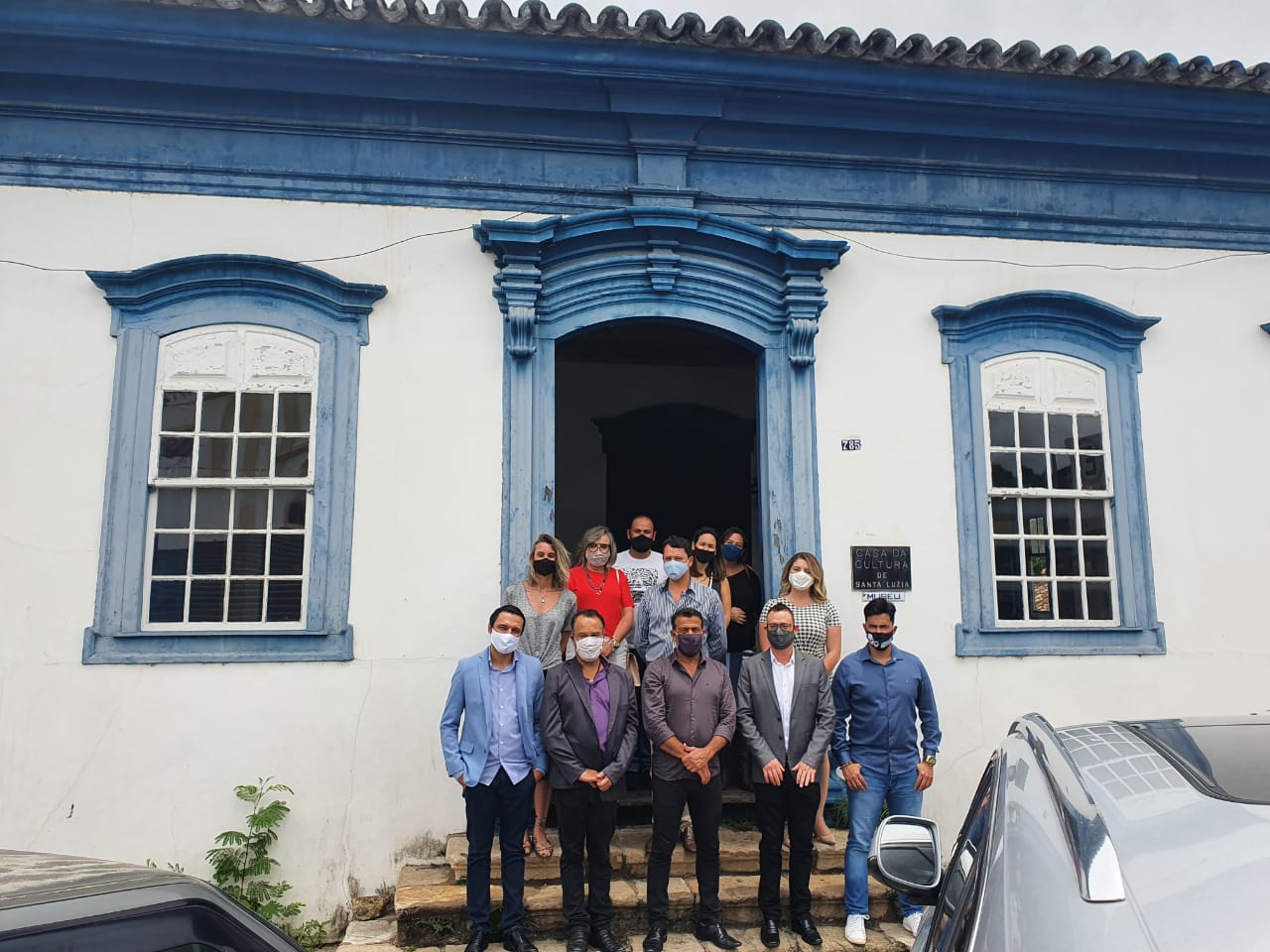 Secretário de Estado de Cultura e Turismo cumpre agenda oficial em Santa Luzia Prefeitura