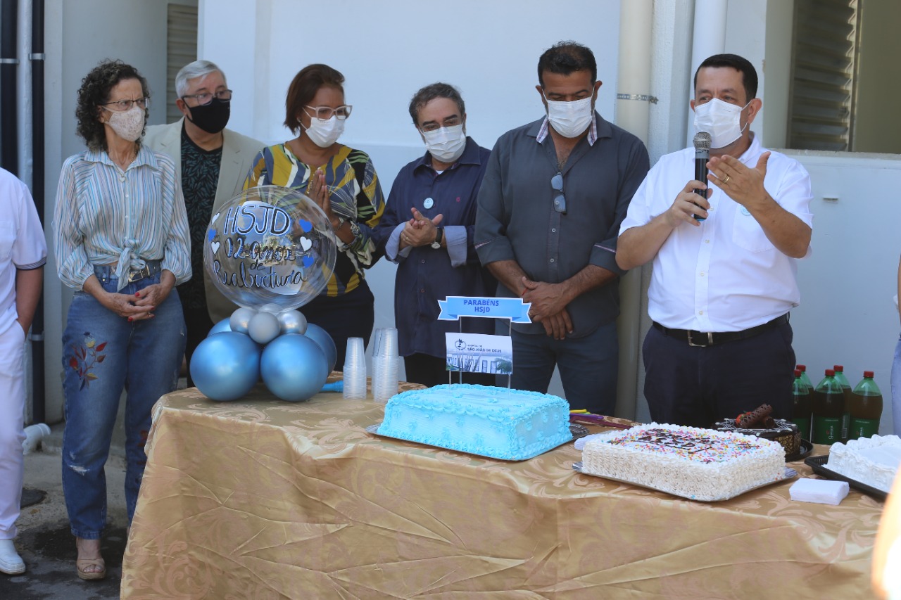 Reabertura do Hospital são João de Deus completa 2 anos Prefeitura Municipal de Santa Luzia
