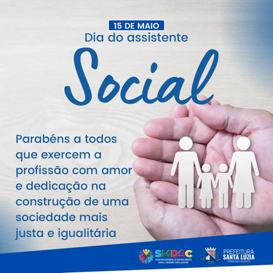 Maio da/o Assistente Social Goiás