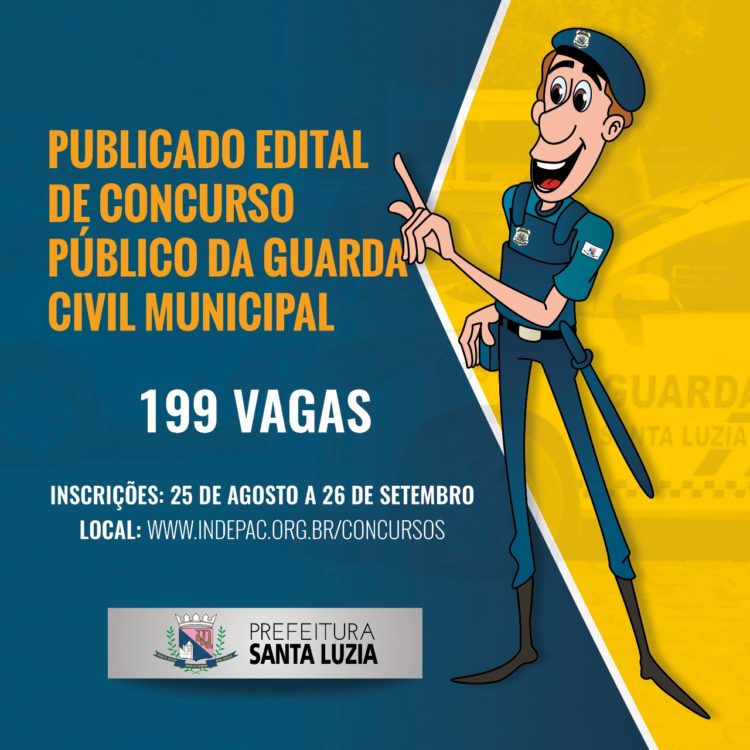 Concurso Guarda Municipal de Ipatinga - Edital Publicado! 