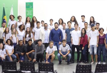 Estudantes luzienses participam de debate com prefeito