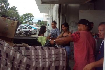 Defesa Civil acompanha famílias desabrigadas