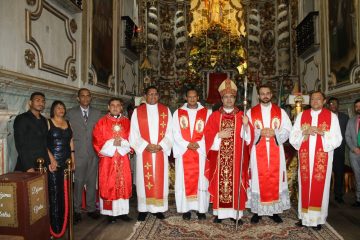 Prefeito participa de celebrações do Jubileu de Santa Luzia