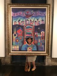 Aniversário de Santa Luzia terá exposição da artista plástica Yara Tupinambá