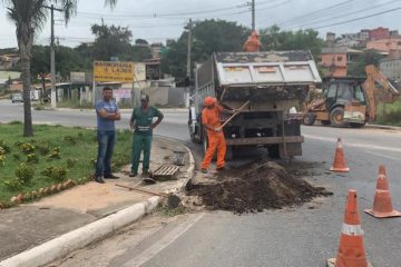 Limpeza e capina em vários bairros nesta terça-feira