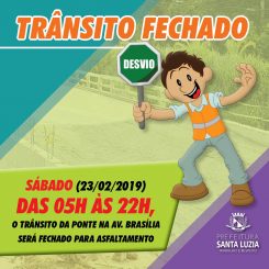 Atenção motoristas!