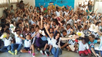 Ações do Projeto Era Uma Vez na Escola Professora Sueli Lima de Mello