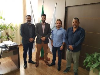 Prefeito recebe Deputado Federal e Vereador do PROS