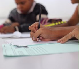 Alunos do 5º e 9º ano começam atividades da Olimpíada de Matemática