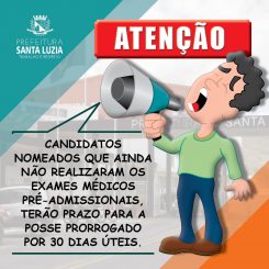 Prorrogado o prazo para candidatos aptos a tomarem posse  no concurso público