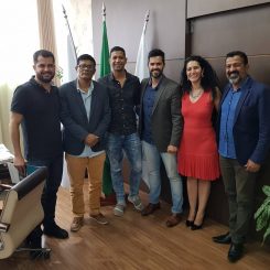 Prefeito recebe organizadores do Samba Prime