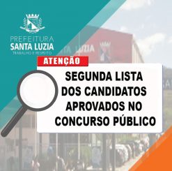Prefeitura divulga segunda lista de candidatos nomeados aptos a tomarem posse na próxima segunda-feira (20)