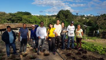 Alimentos saudáveis e livres de agrotóxicos: produtores rurais de Santa Luzia participam de Plano de Manejo Orgânico