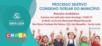 Processo seletivo para Conselheiro Tutelar