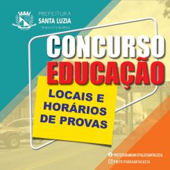 Divulgada lista com  local de provas para  o concurso da educação