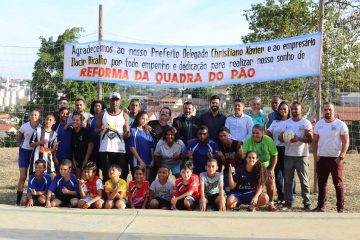 Prefeitura dá início à reforma da Quadra do Pão e construção de alambrado no Campo do Yolandense