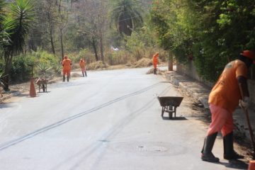 Bairro Barreiro do Amaral recebe mutirão de limpeza