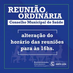 Reuniões do Conselho Municipal de Saúde