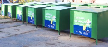 Prefeitura adquire novas lixeiras para reduzir os pontos de acúmulo de lixo
