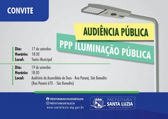 Audiência Pública Plano Municipal de Iluminação Pública