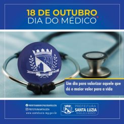 Homenagem da Prefeitura de Santa Luzia