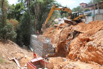 Obras na Rua dos Coqueiros no Bairro Bom Destino chegam a etapa final
