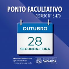 Comunicado – Ponto Facultativo