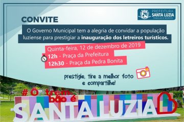 Inauguração dos letreiros turísticos