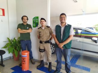 Polícia Militar é a mais nova parceira do Projeto Cata Pilhas
