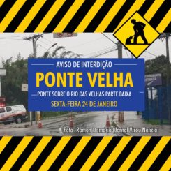 Ponte  interditada