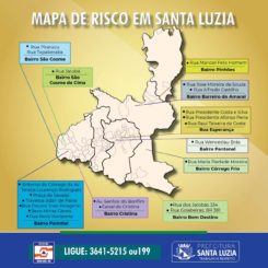 Prefeitura divulga principais pontos de alagamento