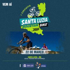 Santa Luzia receberá o I Circuito de Mountain Bike