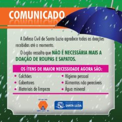 Defesa Civil orienta!