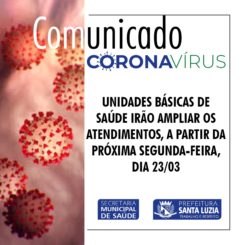 Prefeitura amplia horário de atendimento em 18 unidades de saúde