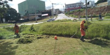 Mutirão de limpeza da Prefeitura hoje está em São Benedito e no Via Colégio