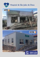 Hospital São João de Deus será  reaberto após 05 anos fechado, tendo nessa primeira fase reinaugurado com 50 leitos