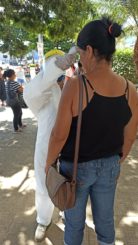 Prefeitura  mantém aferição de temperatura em filas de bancos