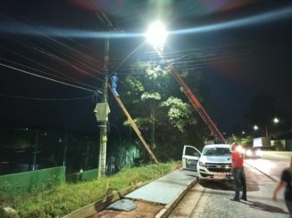Prefeitura promove manutenção de iluminação pública na cidade