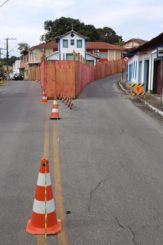 Adro da Capela de Nosso Senhor do Bonfim em Santa Luzia passa por reformas
