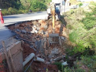 Iniciadas as obras na rua Adail Tófani, no bairro Liberdade
