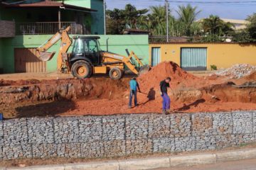 Obras na Avenida Raul Teixeira da Costa Sobrinho seguem em estágio avançado