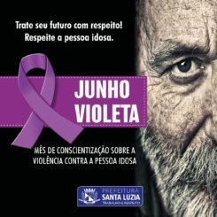 Mês de conscientização sobre a violência contra a pessoa idosa