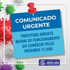 Prefeitura enrijece regras de funcionamento do comércio pelos próximos 15 dias