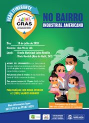 Ação itinerante leva serviços socioassistenciais à famílias do Industrial Americano
