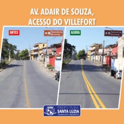Iniciada a implantação de sinalização horizontal no bairro Belo Vale