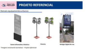 Publicado edital de concessão pública que a custo zero para os cofres do município, irá transformar as paisagens de Santa Luzia com mobiliários urbanos modernos, convidativos e floridos