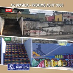 Projeto Revitaliza Santa Luzia muda a cara de cantinhos pela cidade